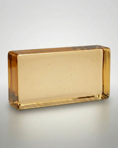 Cărămidă de sticlă – Transparent Champagne