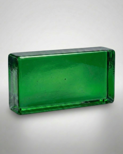 Cărămidă de sticlă – Transparent Emerald