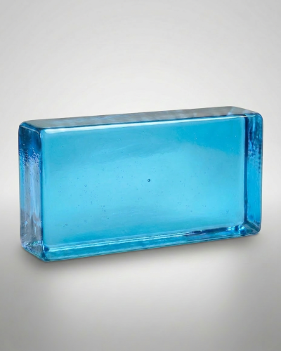 Cărămidă de sticlă – Transparent Sky Blue