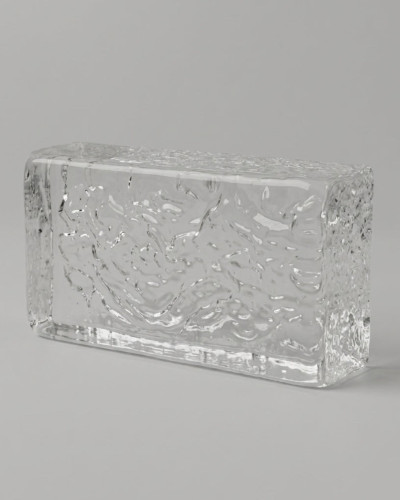 Cărămidă de sticlă – One Side Ice